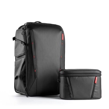 PGYTECH OneMo 2 35L45L Camera Backpack with Shoulder Bag for 17 Laptop Waterproof DSLR Camera Pack for CanonNikonSony Extra Large Photography Bag Drone Backpack for DJI Mini 3 ProMavic 3 FPV