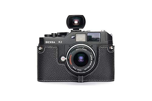 بولينوس Bolinus Voigtlander Bessa R2 Case Handmade Real Leather Half Camera Case Bag Cover