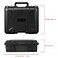 AxiGear 16in Heavy Duty Hard Case with DIY Customizable Foam Insert 151x 111 x 53in Interior