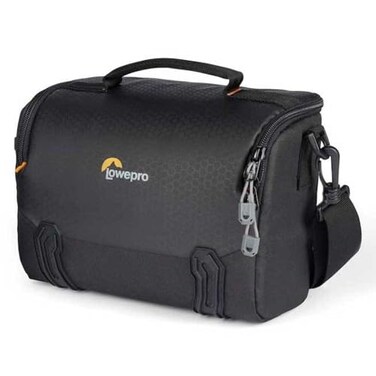 Lowepro Adventura SH 160 III Camera Shoulder Bag with AdjustableRemovable Shoulder strap Bag for Mirrorless Camera Compatible with Sony Alpha 7 Series Black