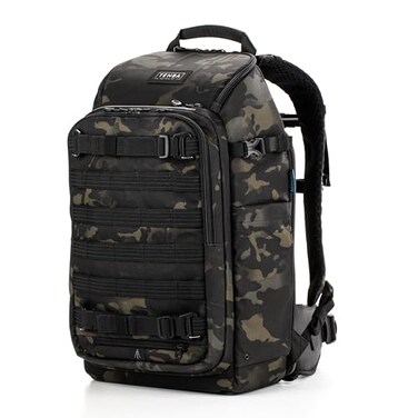 Tenba Axis v2 20L Camera Backpack for DSLR and Mirrorless Cameras and Lenses Plus a 14inch Laptop Multicam Black 637755