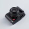 SIUTATDSH Camera Half Case for Leica Q2 Vintage Metal Genuine Leather Camera Protective Cases Stylish Portable Shockproof Black