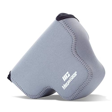 MegaGear MG1957 Ultra Light Neoprene Camera Case Compatible with Sony Alpha 7C A7 C A7C II A7C 1855mm Gray