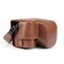 MegaGear Mega Gear Genuine Leather Camera Case for Sony Alpha a6700 1650mm Stylish and Protective Brown