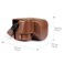 MegaGear Mega Gear Genuine Leather Camera Case for Sony Alpha a6700 1650mm Stylish and Protective Brown