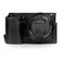 MegaGear Ever Ready Genuine Leather Camera Half Case Compatible with Sony ZVE10 Black