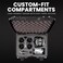 NANUK 925 Waterproof Hard Case with Foam Insert for DJI Avata 2 Fly More Combo Black