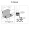 Pelican Vault Case Roof Rack Mount Compatible with Pelican Vault Cases v700 v730 and v800 Black