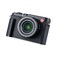 SIUTATDSH Camera Half Case for Leica DLUX 8 Vintage Metal Genuine Leather Instant Camera Protective Cases Stylish Portable Shockproof Black