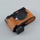 SIUTATDSH Camera Half Case for Leica M11M11PM EV1 Vintage Metal Genuine Leather Camera Protective Cases Stylish Portable Shockproof Brown