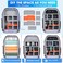 SDYSM Camera Backpack Bag Professional for DSLRSLR Mirrorless Camera Waterproof 156 inch Tactical Camera Bags for Photographers with Rain Cover Tripod Holder Small Bag Photography Backpack Case