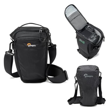 Lowepro ProTactic TLZ 70 Slim AW III Toploader Camera Bag Camera Case for DSLR Mirrorless Vol 4L Dim 122x413x55in for Cameras wLens attachedModular Shoulder Bagfor PhotographerVideographer