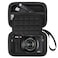 Lacdo Camera Case for Canon PowerShot G7 X Mark IIIPowerShot G7 X Mark II 4K Vlogging Camera Point and Shoot Vlogging Camera Bag Carrying Case Mesh Pocket fits USB Cable Batteries BlackBlack
