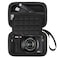 Lacdo Camera Case for Canon PowerShot G7 X Mark IIIPowerShot G7 X Mark II 4K Vlogging Camera Point and Shoot Vlogging Camera Bag Carrying Case Mesh Pocket fits USB Cable Batteries BlackBlack