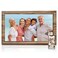 Canupdog 16 Inch Large Digital Picture Frame Digital Photo Frame with 32GB Storage Wall Mountable AutoRotate Motion Sensor Share Photo Video via App