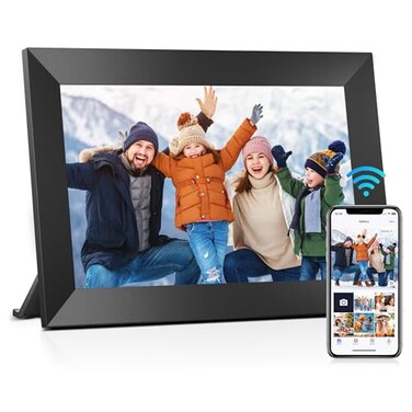 WONNIE Uhale 101 Digital Picture Frame with 32GB Storage Support SD Card Electronic Photo Frames with 1280x800 HD IPS Touch Screen Instantly and Securely Share Memories Send Wishes from Anywhere