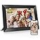 BIGASUO Frameo 101 Inch WiFi Digital Picture Frame with 32GB Memory 1280 x 800 IPS Touch Screen Smart Electronic Photo Frame Wall Mountable AutoRotate Share PhotosVideos Via Frameo App from Anywhere