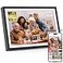QOCEN Frameo 101 inch Digital Picture Frame Smart WiFi Digital Photo Frame with 32G Memory HD Touch Screen AutoRotate Slideshow Easy Setup Share Photos and Videos AnywhereBlack