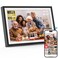 QOCEN Frameo 101 inch Digital Picture Frame Smart WiFi Digital Photo Frame with 32G Memory HD Touch Screen AutoRotate Slideshow Easy Setup Share Photos and Videos AnywhereBlack