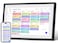 dxmart 101 inch Digital Calendar Chore ChartSmart Touchscreen Interactive Display for Family Schedules Digital Photo Frame Functon Great for Organizing Your 2026 Calendar