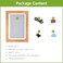 Waveshare 73inch ACeP 7Color EPaper with Solid Wood Photo Frame UltraLong Standby 800 480 Resolution Batteries are Not Included