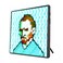 Sanpyl LED Pixel Display Frame APP Control Bluetooth Connection 64x64 Pixel LED Screen with Clock Timming DIY Graffiti Patterns Text Supports Picture GIF Video for