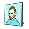 Sanpyl LED Pixel Display Frame APP Control Bluetooth Connection 64x64 Pixel LED Screen with Clock Timming DIY Graffiti Patterns Text Supports Picture GIF Video for