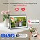 BIGASUO Frameo 101 WiFi Digital Picture Frame with 32GB Memory 1280 x 800 IPS HD Touch Screen Electronic Photo Frame AutoRotate Slideshow Wall Mountable Share PhotosVideo Remotely Anywhere