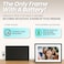 PhotoSpring wBattery 10in WiFi Digital Frame No Subscription Email App Web USA Company 32gb Touch Screen Play Videos up to 5 mins