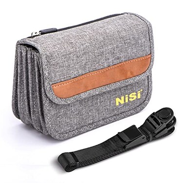 NiSi Caddy 100mm Filter Pouch for 9 Filters Holds 4 x 100x100mm and 5 x 100x150mm