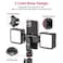 ULANZI Select Phone Tripod Mount Holder for iPhone ULANZI ST06S Camera Hot 2 Cold Shoe Phone Mount Compatible for iPhone Android Sony Canon DJI Ronin SSC Zhiyun Gimbals