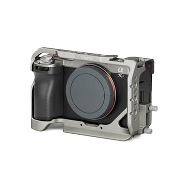 Tilta Full Camera Cage for a7C II a7C R Includes Full Cage HDMI Cable Clamp LWS Baseplate NATO Top Handle 15mm rod Slotted and Allen Key Titanium Gray