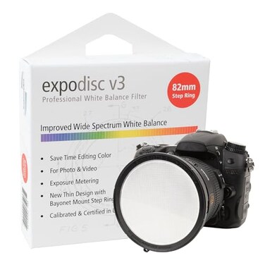 ExpoDisc v3 Professional White Balance Filter 82mm