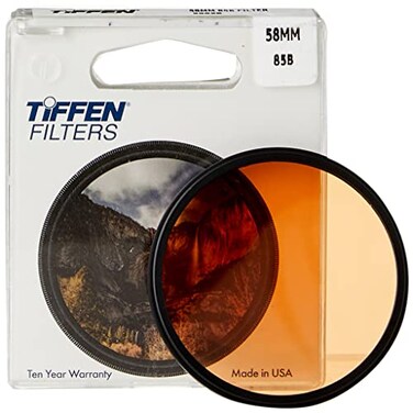 Tiffen 5885B 58mm 85B Camera Lens Filter