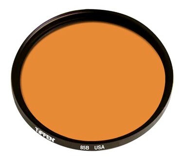 Tiffen 5585B 55mm 85B Camera Lens Filter