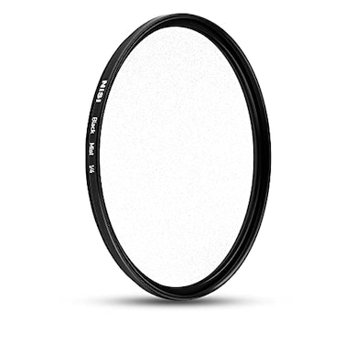 NiSi 82mm Circular Black Mist Filter 14 Strength Soften Images Reduce Contrast Enhance Mood Atmosphere Diffusion Filter for Soft Shadow DreamLike Cinematic Effect Photography Videography