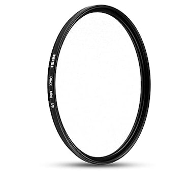 NiSi 82mm Circular Black Mist Filter 18 Strength Soften Images Reduce Contrast Enhance Mood Atmosphere Diffusion Filter for Soft Shadow DreamLike Cinematic Effect Photography Videography