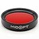 MidOpt Light Red Bandpass Filter for Machine Vision BP Series Broad Bandwidth Range 615645nm BP635255 Fits M255 Lens Filter Thread