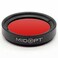 MidOpt Light Red Bandpass Filter for Machine Vision BP Series Broad Bandwidth Range 615645nm BP635255 Fits M255 Lens Filter Thread