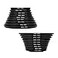 Besvalo Filter Ring Adapter Set 18 Pieces Camera Lens Filter Stepping Rings Kit Lightweight and Durable Aluminum 9 Pcs Step Up Rings Set and 9 Pcs Step Down Rings Set Black