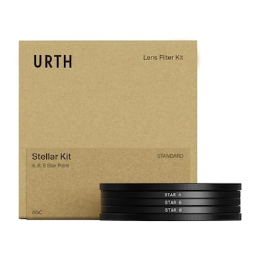 Urth 77mm 3in1 Star Lens Filter Kit 4 6 8 Point Starburst Effects MultiLayer NanoCoated Camera Filters for Enhanced Cinematic Photography