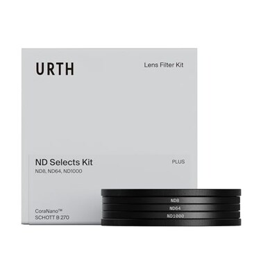 Urth 77mm 3in1 ND Selects Lens Filter Kit Plus Neutral Density ND8 ND64 ND1000 20Layer NanoCoated HD Optical Glass Camera Filters