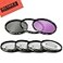 Big Mike's 52mm 7PC Filter Set for Nikon D3100 D3200 D3300 D5100 D5200 D5300 D5500 with NIKKOR 1855mm f3556G VR II Lens Includes 3 PC Filter Kit UVCPLFLD and 4 PC Close Up Filter Set 12410