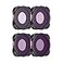 Freewell Hybrid NDPL Filters Compatible with GoPro Hero131211109 Black Bright Day 4Pack ND4PL ND8PL ND16PL ND32PL Enhanced Glare Reduction Light Control