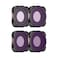 Freewell Hybrid NDPL Filters Compatible with GoPro Hero131211109 Black Bright Day 4Pack ND4PL ND8PL ND16PL ND32PL Enhanced Glare Reduction Light Control