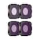 Freewell Hybrid NDPL Filters Compatible with GoPro Hero131211109 Black Bright Day 4Pack ND4PL ND8PL ND16PL ND32PL Enhanced Glare Reduction Light Control