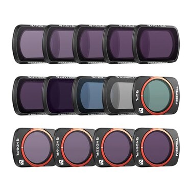 Freewell QuickSwap ND NDPL CPL Snow Mist 14 Light Pollution Filters 14Pack Mega Kit Compatible with Osmo Pocket 43Xtra Muse