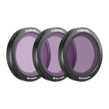 Freewell Magnetic Filters for DJI Neo Bright Day 3Pack ND8PL ND16PL ND32PL Glare Reduction and Light Control NOT Compatible with Neo 2