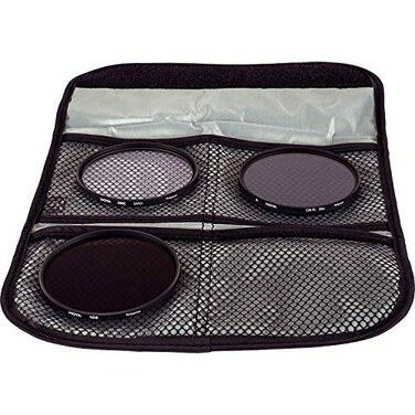 Hoya 82mm II HMC UVCircular Polarizer ND8 3 Digital Filter Set with Pouch