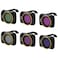 GLOBACT CPL ND Filters Set for DJI MiniMavic Mini Accessories UV CPL ND4 ND8 ND16 ND32 6 Pack